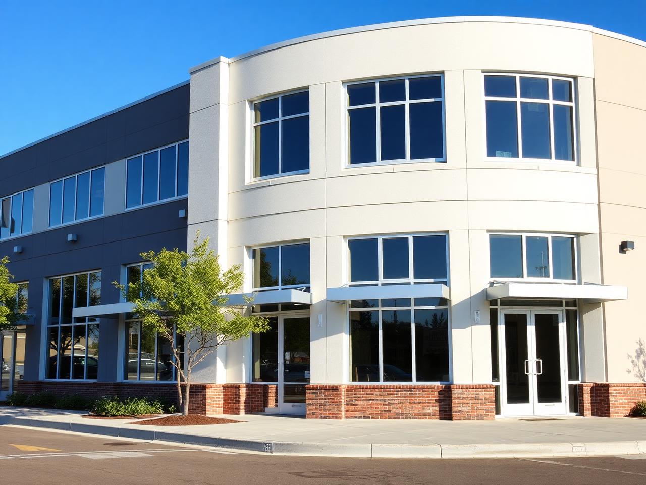 Commercial painting project